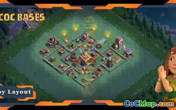 Top Builder Hall 8 Base Layout - Anti 2 Stars | Clash of Clans #21752