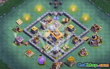 Top Builder Hall 8 Base Layouts & Maps #52797