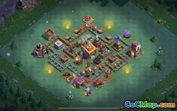 Top Builder Hall 8 Trophy Base | Clash of Clans Defense Guide #19165