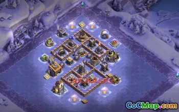 Top Builder Hall 8 Trophy Base Layout #56710