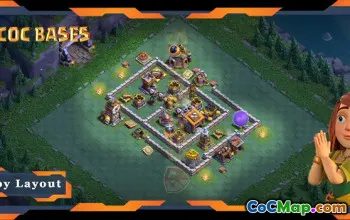 Top Builder Hall 9 Base Designs - Clash of Clans BH09 Link #21873