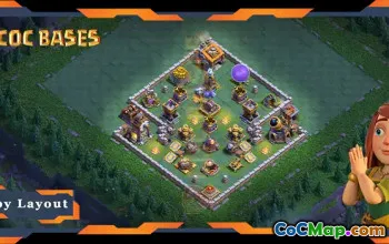 Top Builder Hall 9 Base Designs & Links - Clash of Clans #21899