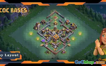 Top Builder Hall 9 Base Layout - Anti 2 Stars | Clash of Clans #21842
