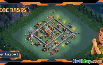 Top Builder Hall 9 Base Layouts: Anti 2/3 Stars - COC #21782