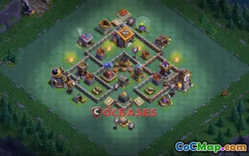 Top Builder Hall 9 Trophy Base - Clash of Clans Strategies #23727