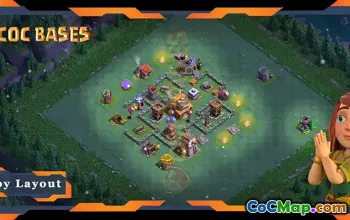 Top Builder Hall Level 4 Base Layout - Clash of Clans BH4 #21502