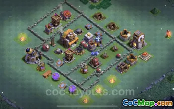 Top Builder Hall Level 5 Base Designs - Clash of Clans #22767