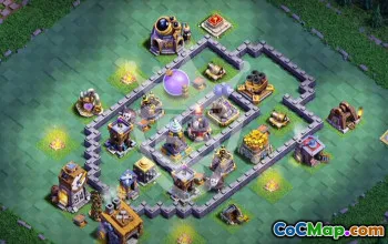 Top Clash of Clans Base Layouts for BH8 & More #53789