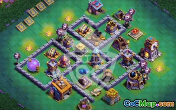 Top Clash of Clans Base Layouts for BH8 & More #54496