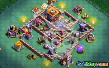 Top Clash of Clans Base Layouts for Builder Hall 7 #53078