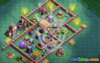 Top Clash of Clans Base Layouts for Builder Hall 7 #53080