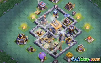 Top Clash of Clans Base Layouts for Builder Hall 8 #52795