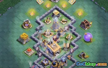 Top Clash of Clans Base Layouts for Builder Hall 8 #52796