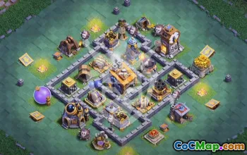 Top Clash of Clans Base Layouts for Builder Hall 8 #52799