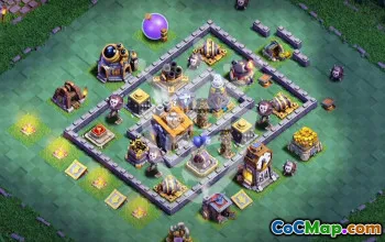 Top Clash of Clans Base Layouts for Builder Hall 8 #53784