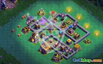 Top Clash of Clans Base Layouts for Builder Hall 8 #54494