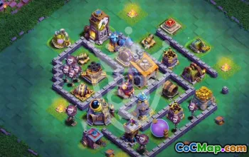 Top Clash of Clans Base Layouts for Builder Hall 8 #54495
