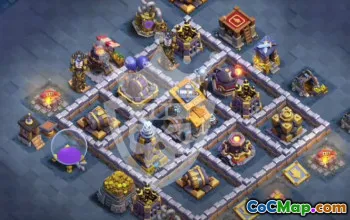 Top Clash of Clans Base Layouts for Builder Hall 9 #53700