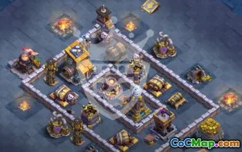 Top Clash of Clans Base Layouts for Builder Hall 9 #53701