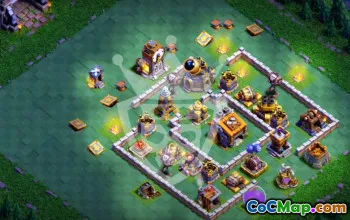 Top Clash of Clans Base Layouts for Builder Hall 9 #54338