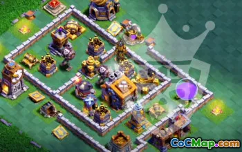 Top Clash of Clans Base Layouts for Builder Hall 9 #54339