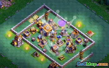 Top Clash of Clans Base Layouts for Builder Hall 9 #54344