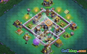 Top Clash of Clans Base Layouts for Builder Hall 9 #54597