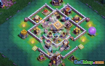 Top Clash of Clans Base Layouts for Builder Hall 9 #54601
