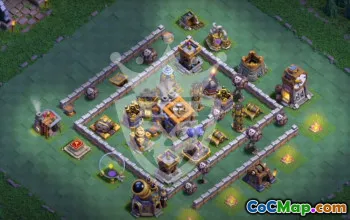 Top Clash of Clans Base Layouts for Builder Hall 9 #54849