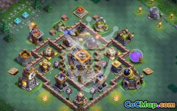 Top Clash of Clans Base Layouts for Builder Hall 9 #56386