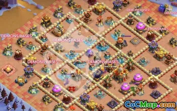 Top Clash of Clans Base Layouts for TH16 #54930