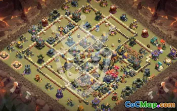 Top Clash of Clans Base Layouts for TH17 #56461