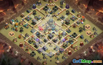 Top Clash of Clans T17 Base Layouts for Copying #56324