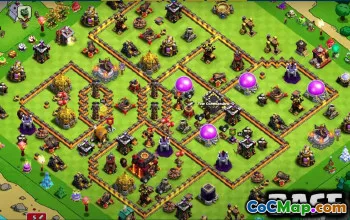 Top Clash of Clans TH10 Base Layouts & Maps #53264