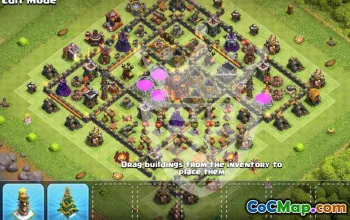 Top Clash of Clans TH10 Base Layouts with Links #53417