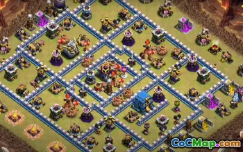 Top Clash of Clans TH12 Base Layouts with Links #53603