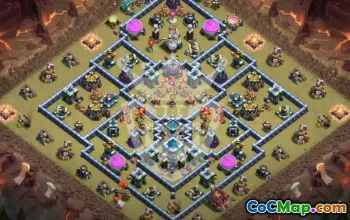 Top Clash of Clans TH13 Base Layouts #53981
