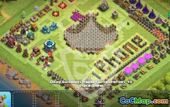 Top Clash of Clans TH13 Base Layouts #54972