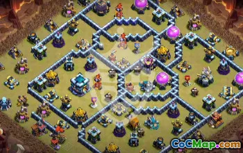 Top Clash of Clans TH13 Base Layouts & Links #52884