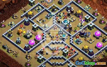 Top Clash of Clans TH13 Base Layouts & Links #54301