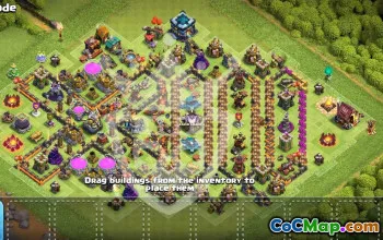 Top Clash of Clans TH13 Base Layouts & Links #54734