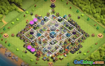 Top Clash of Clans TH13 Base Layouts with Links #54573
