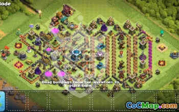 Top Clash of Clans TH13 Base Layouts with Links #54733