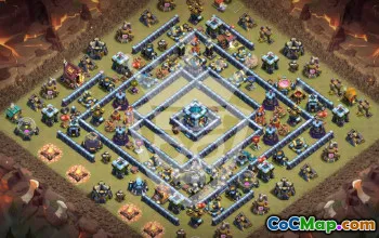 Top Clash of Clans TH13 Base Layouts with Links #55769