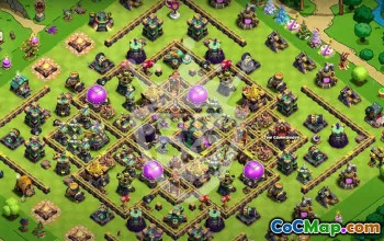 Top Clash of Clans TH14 Base Layouts #53176
