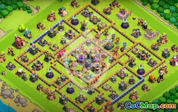 Top Clash of Clans TH14 Base Layouts #54033