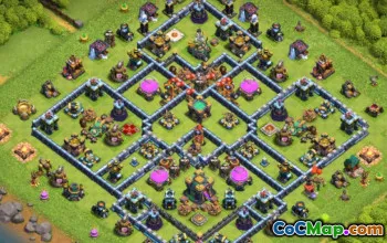 Top Clash of Clans Th14 Baslayouter: Jordbruk och trofékartor #14829