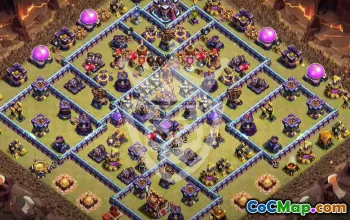 Top Clash of Clans TH15 Base Layouts & Maps #53938