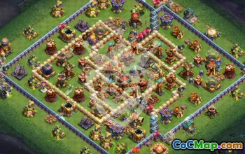 Top Clash of Clans TH16 Base Layouts with Links #55005