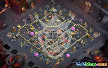Top Clash of Clans TH17 Base Layouts Copy Link #53746
